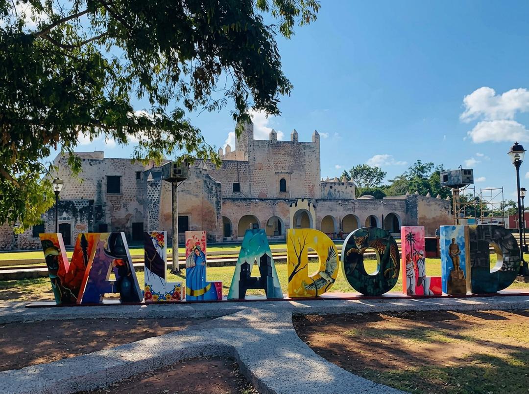 Vista panorámica de Valladolid Yucatán