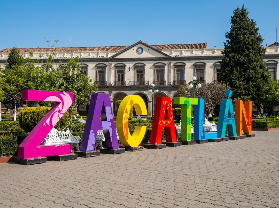 Mirador de Zacatlán con vista a la barranca